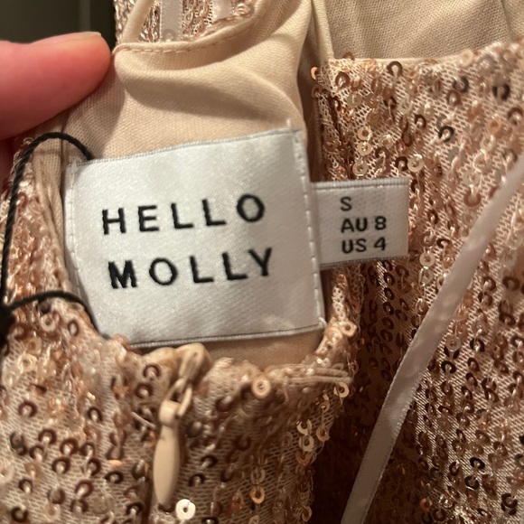 hello molly gold sequin dress - Picture 7 of 7